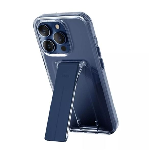 Uniq iPhone 15 Pro Max Heldro Mount + Case | Blue Uniq iPhone 15 Pro Max Heldro Mount + Case | Blue